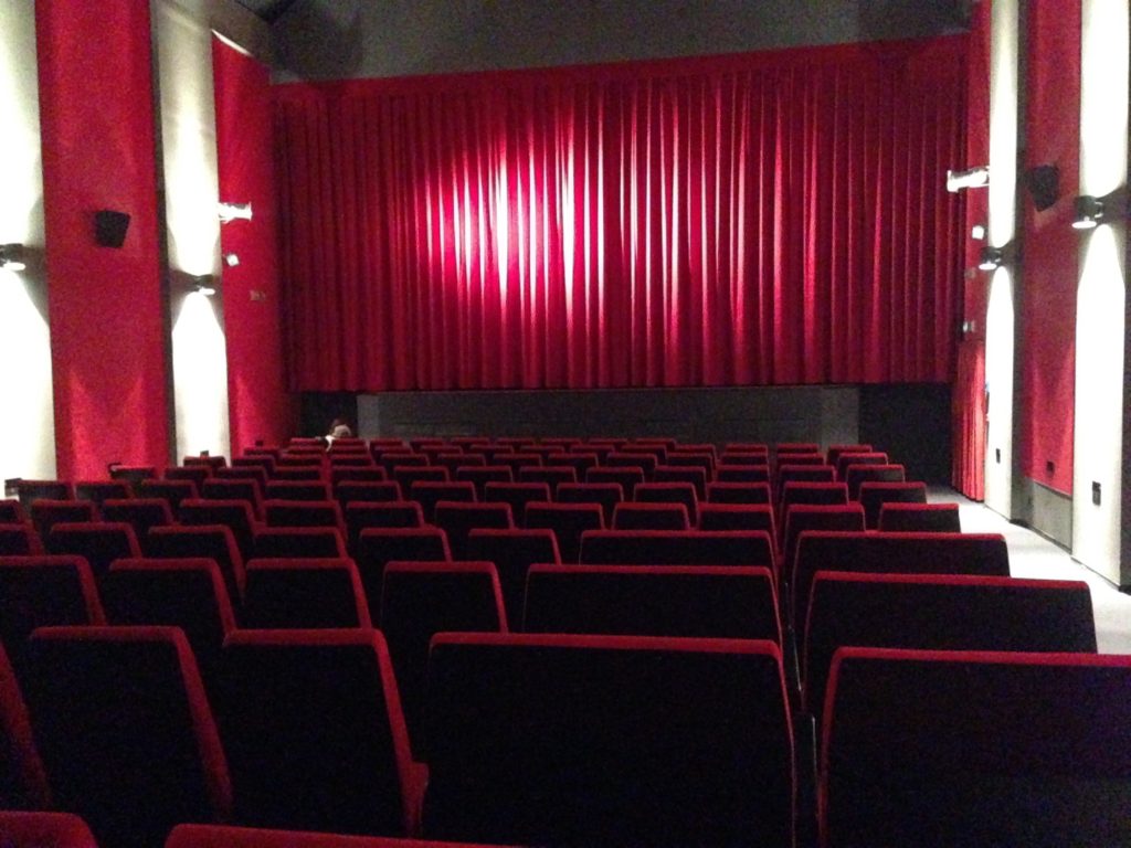 Studio Kino, inside the empty cinema