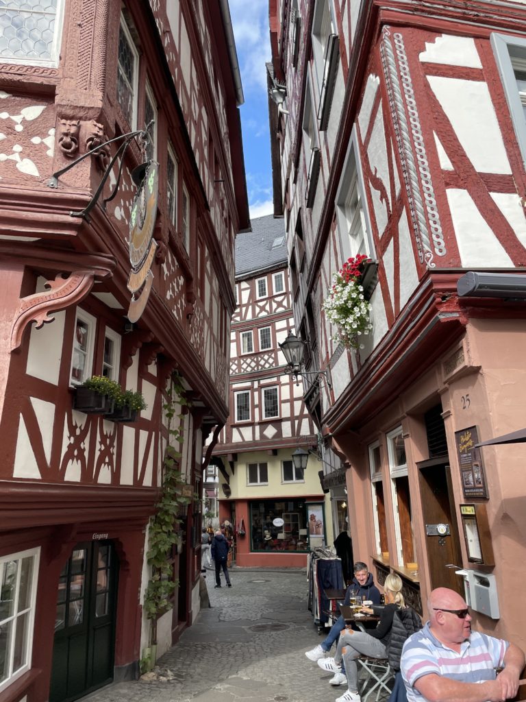 half-timbered buildings