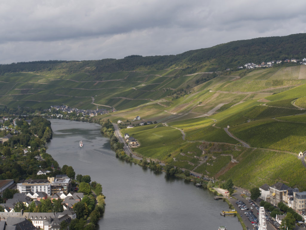 Looking down this Moselle valley