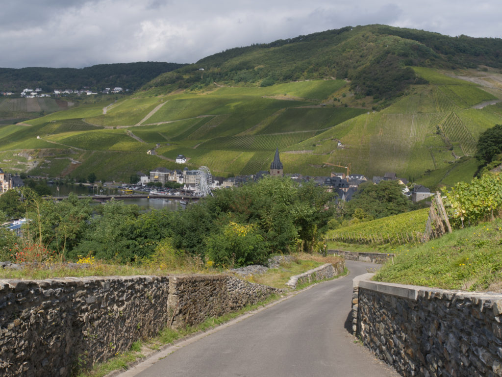 Auf dem Rückweg von der Burg