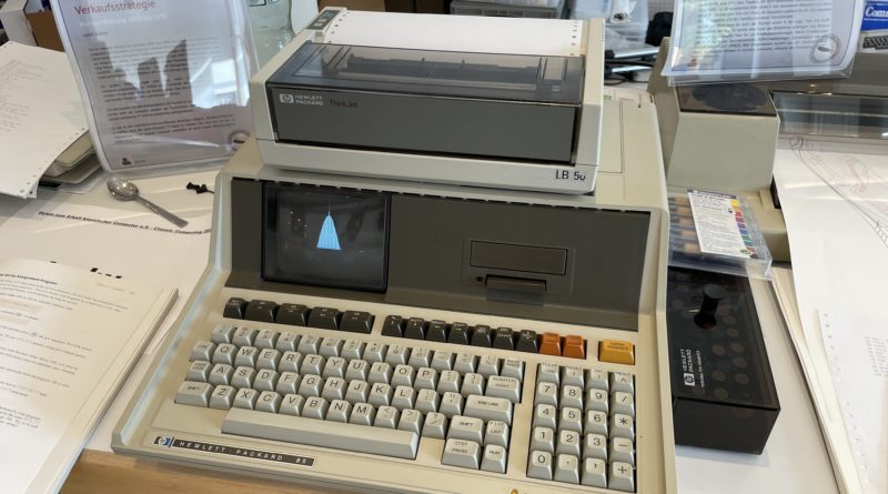 HP85 at the Classic Computing 2021