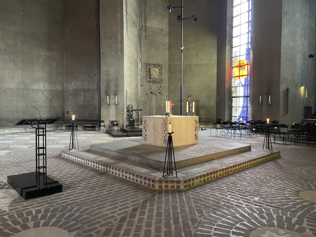 The altar