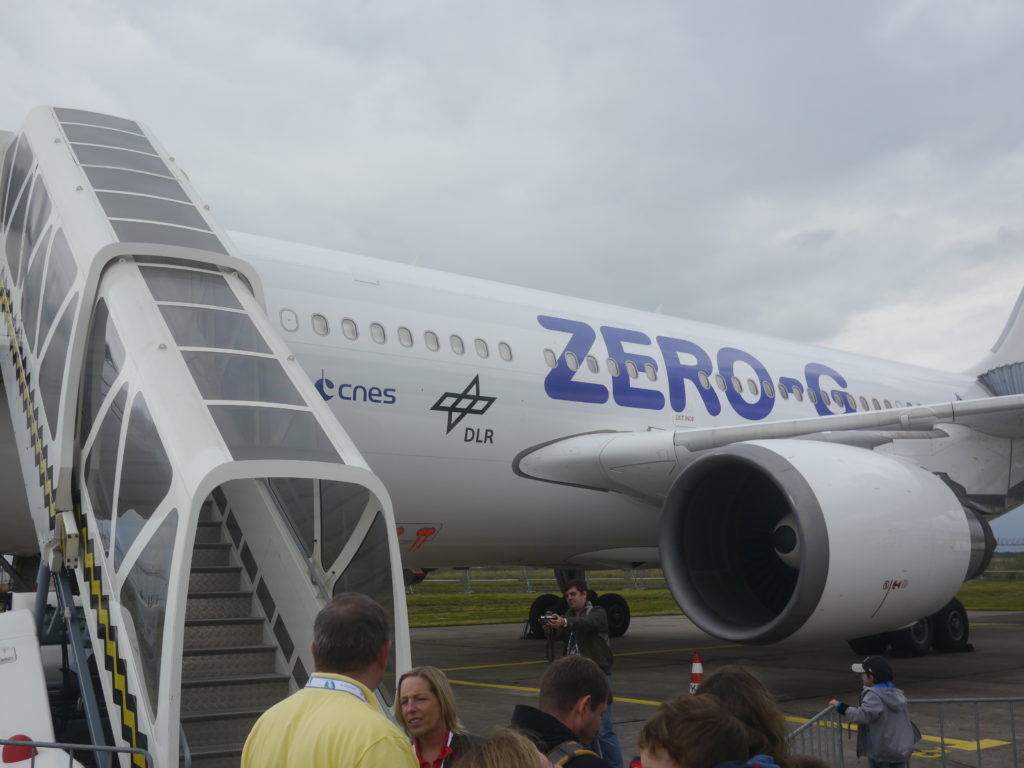 DLR Day Zero-G plane