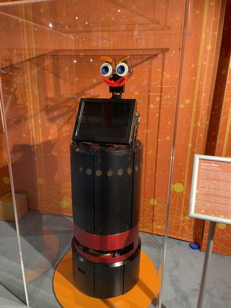 old museum robot