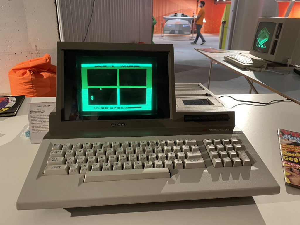 Sharp MZ-80A im Deutschen Museum Bonn