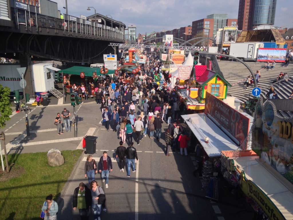 Crowd at the Hafengeburtstag