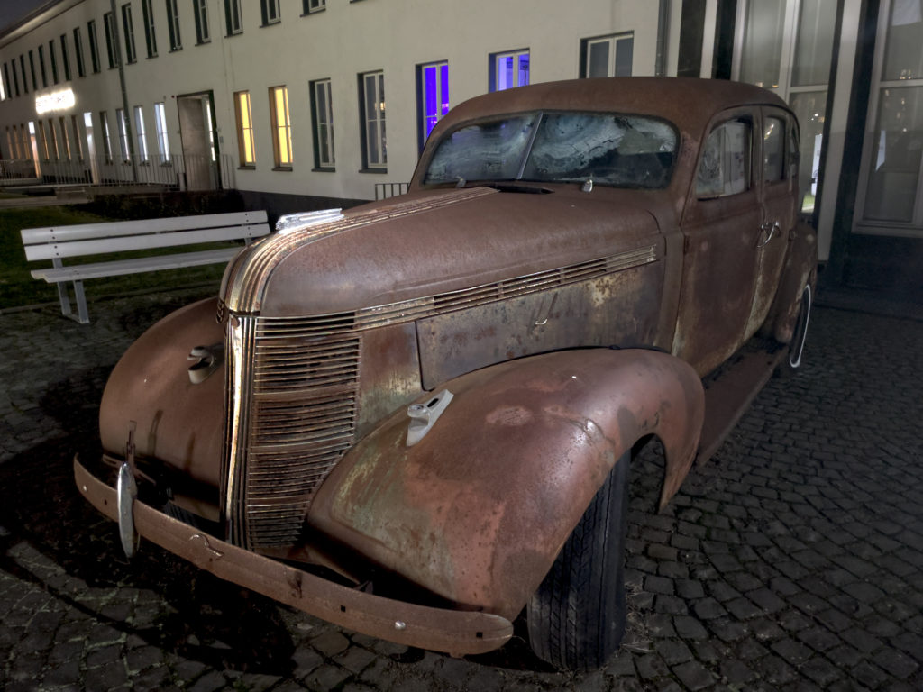 Old car at Motorworld