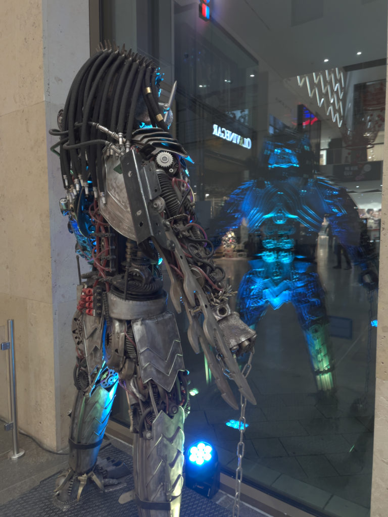 Predator sculpture