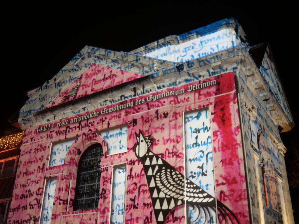 Recklinghausen leuchtet: projection