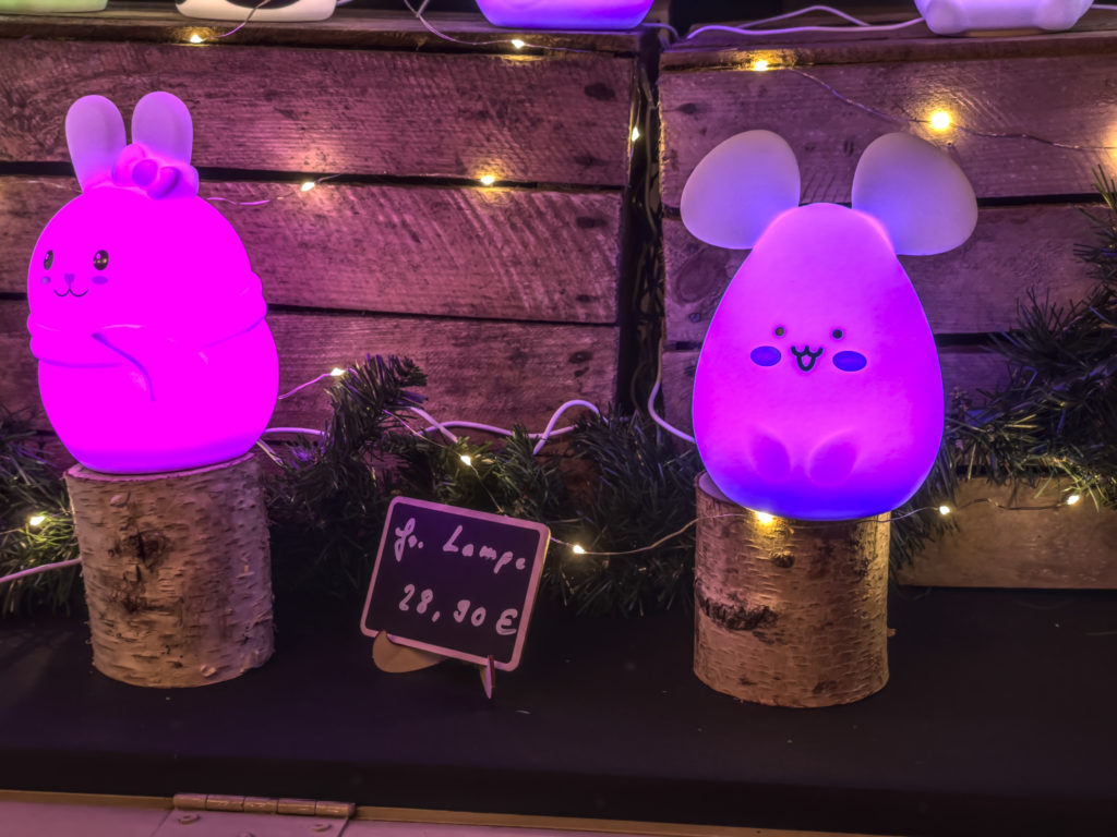 Cartoon animal lamps