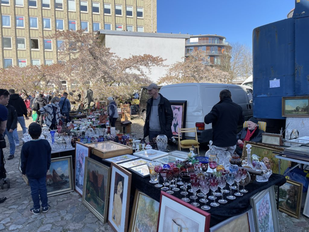 Kultur-Flohmarkt in Barmbek: Gemälde