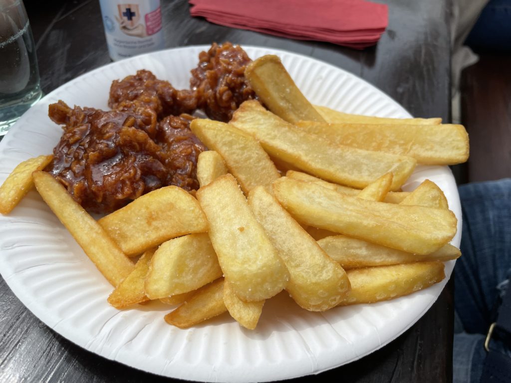 Korean fried chicken