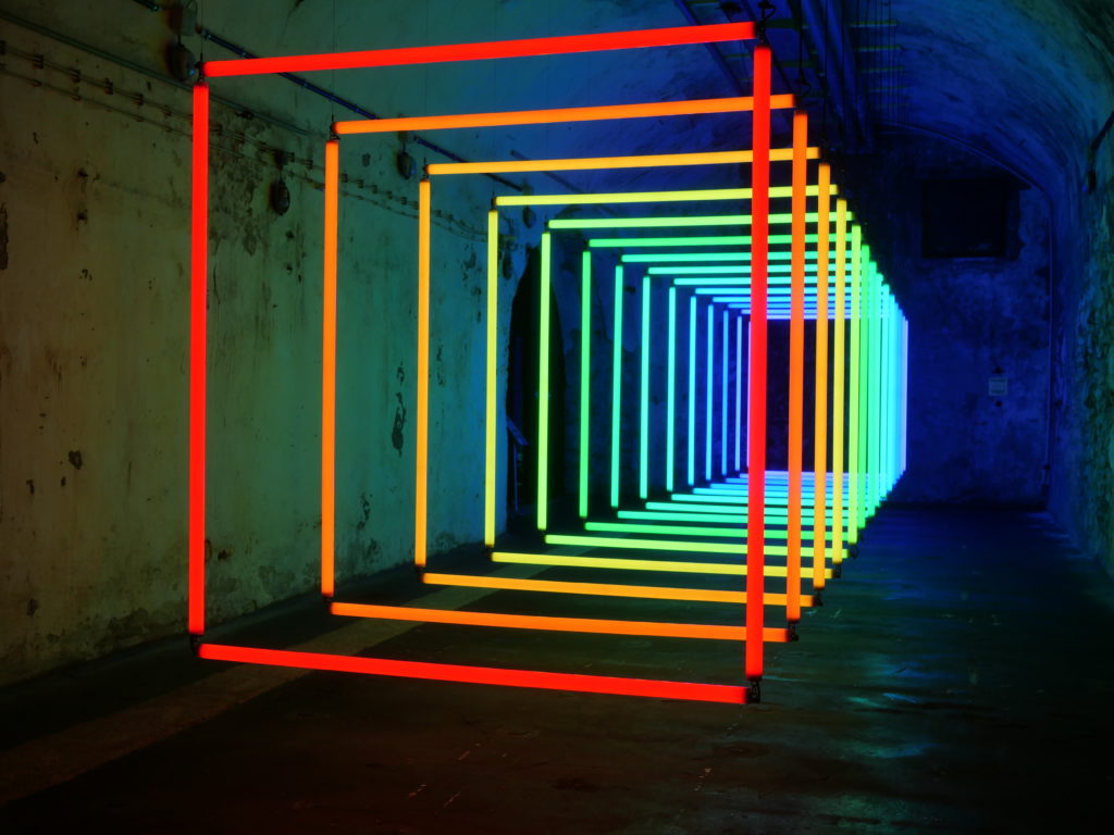 Light art in Unna