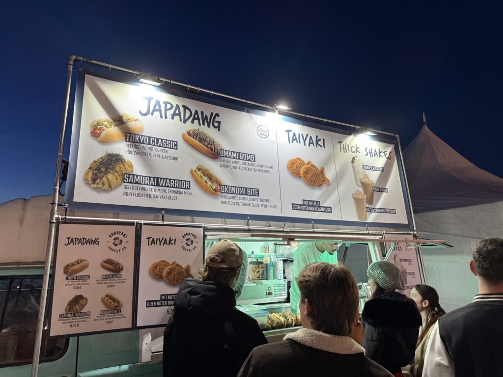 Food truck, Japan-inspired